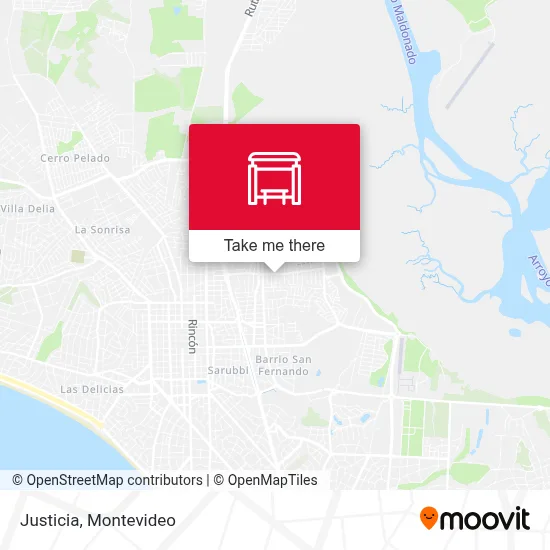 Justicia map