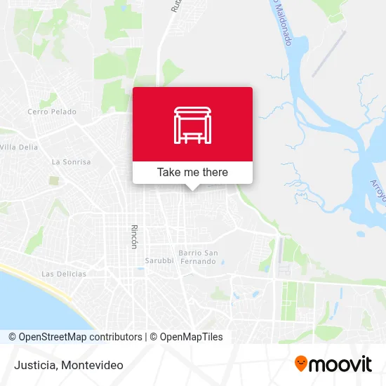 Justicia map