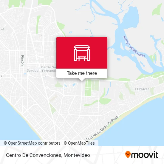 Centro De Convenciones map