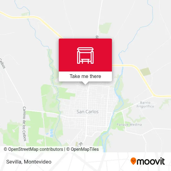 Sevilla map
