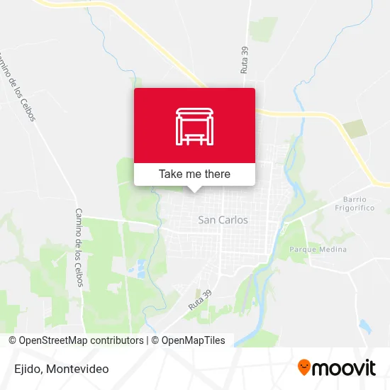 Ejido map