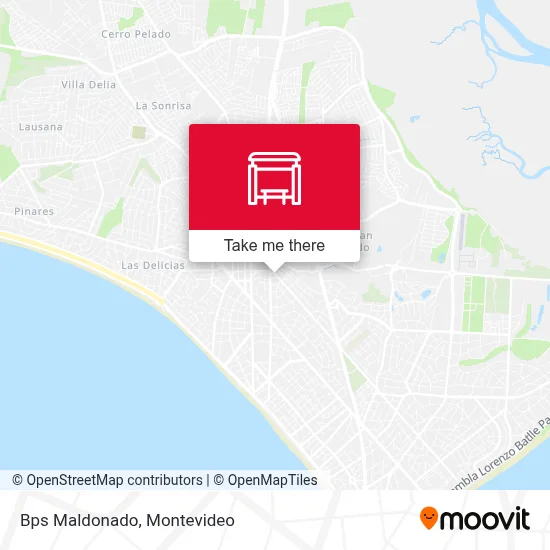 Bps Maldonado map