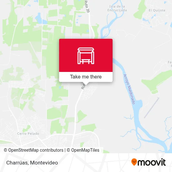 Charrúas map