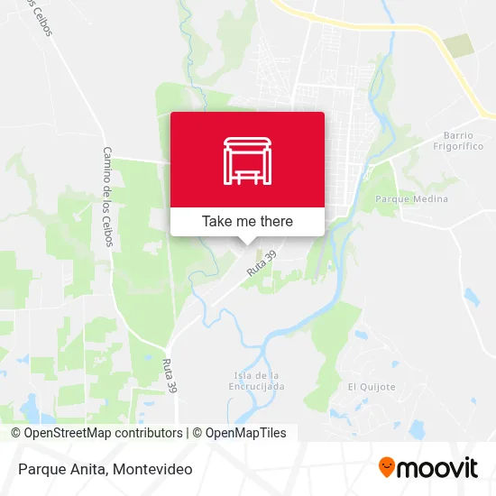 Parque Anita map
