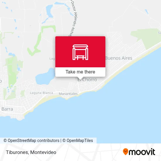 Tiburones map