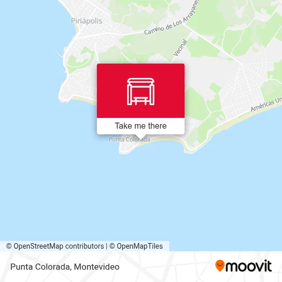 Punta Colorada map