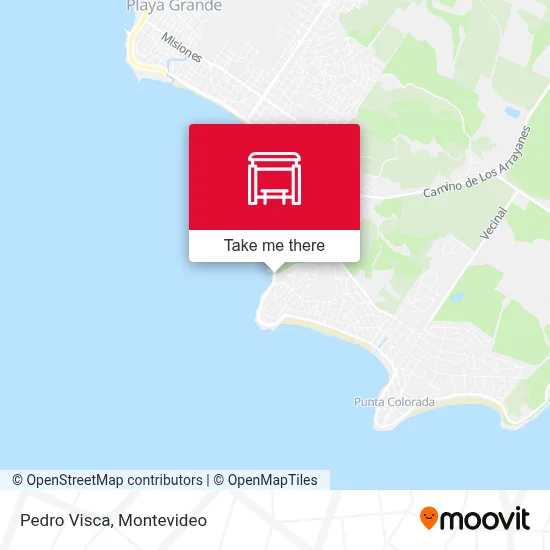 Pedro Visca map