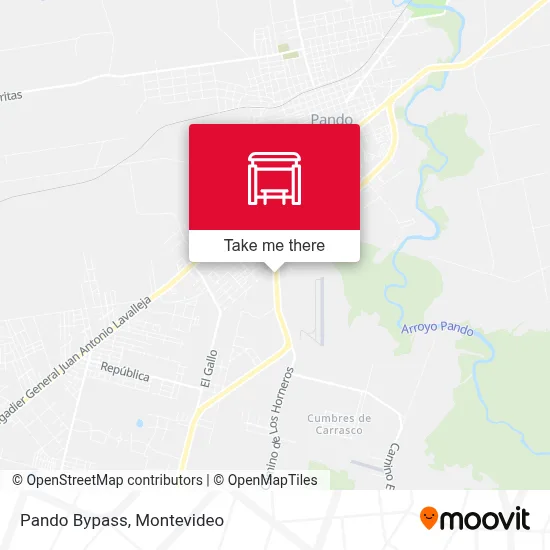 Pando Bypass map