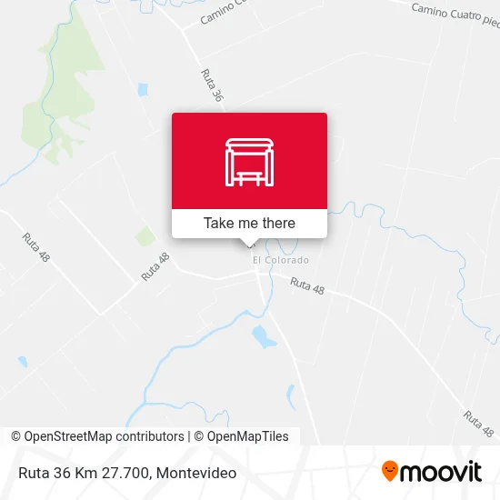 Ruta 36 Km 27.700 map