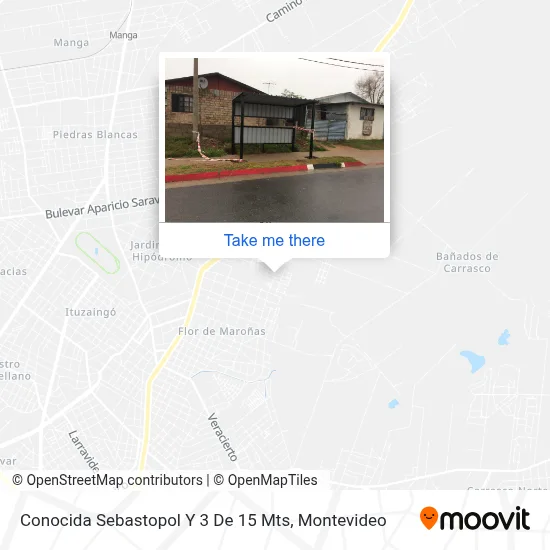 Conocida Sebastopol Y 3 De 15 Mts map