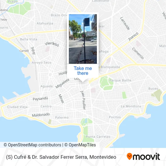 (S) Cufré & Dr. Salvador Ferrer Serra map