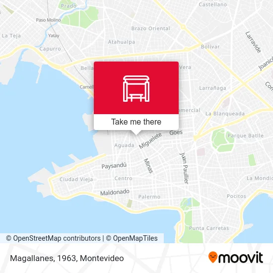 Magallanes, 1963 map