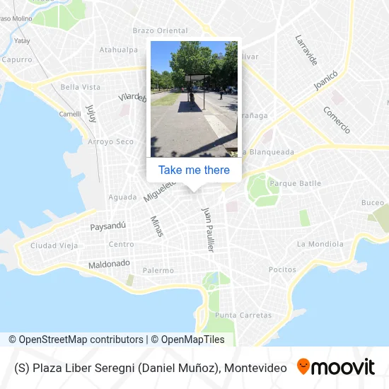 (S) Plaza Liber Seregni (Daniel Muñoz) map