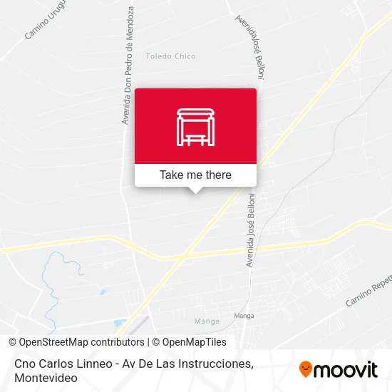 Cno Carlos Linneo - Av De Las Instrucciones map