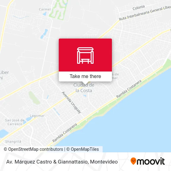 Mapa de Av. Márquez Castro & Giannattasio
