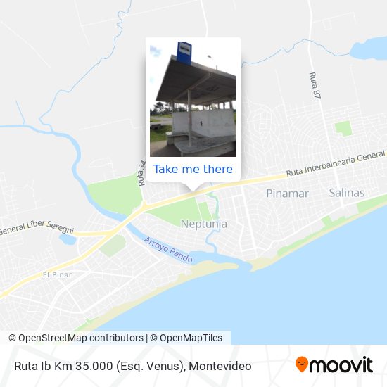 Mapa de Ruta Ib Km 35.000 (Esq. Venus)