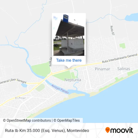 Ruta Ib Km 35.000 (Esq. Venus) map