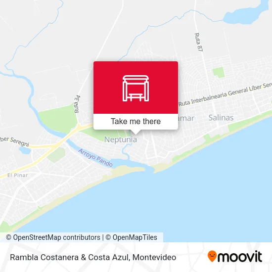 Mapa de Rambla Costanera & Costa Azul