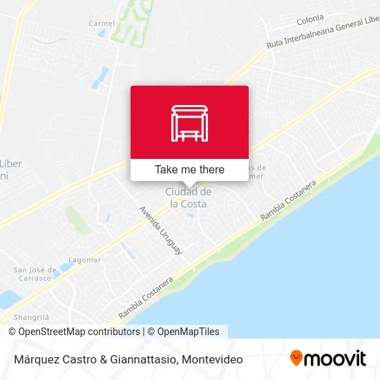 Márquez Castro & Giannattasio map