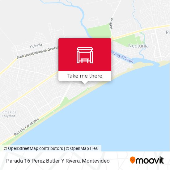 Mapa de Parada 16 Perez Butler Y Rivera