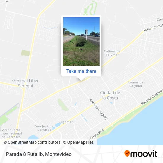 Parada 8 Ruta Ib map