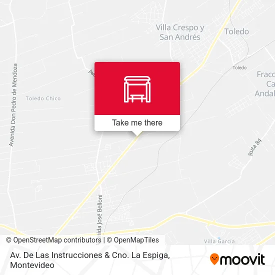 Mapa de Av. De Las Instrucciones & Cno. La Espiga