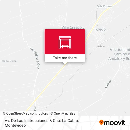 Mapa de Av. De Las Instrucciones & Cno. La Cabra
