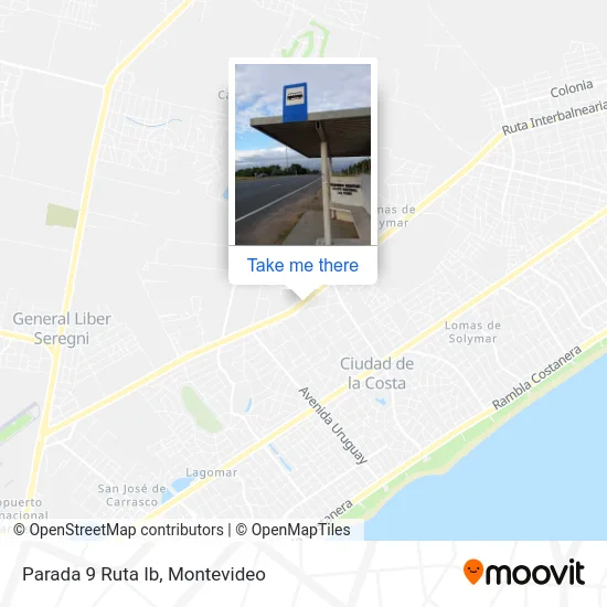 Parada 9 Ruta Ib map