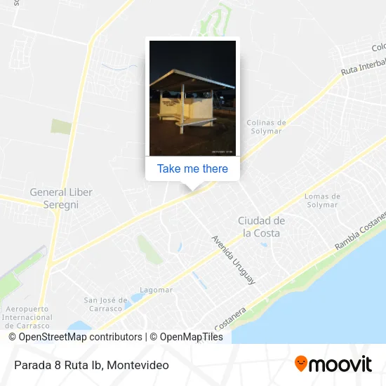 Parada 8 Ruta Ib map
