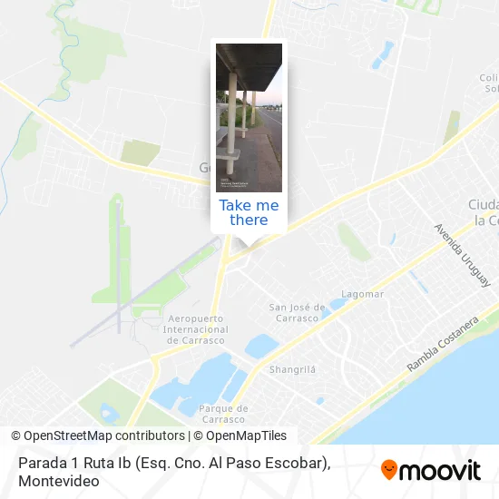 Parada 1 Ruta Ib (Esq. Cno. Al Paso Escobar) map