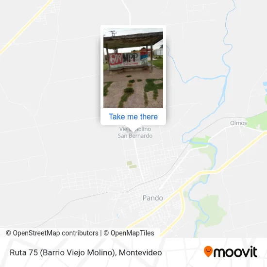 Ruta 75 (Barrio Viejo Molino) map