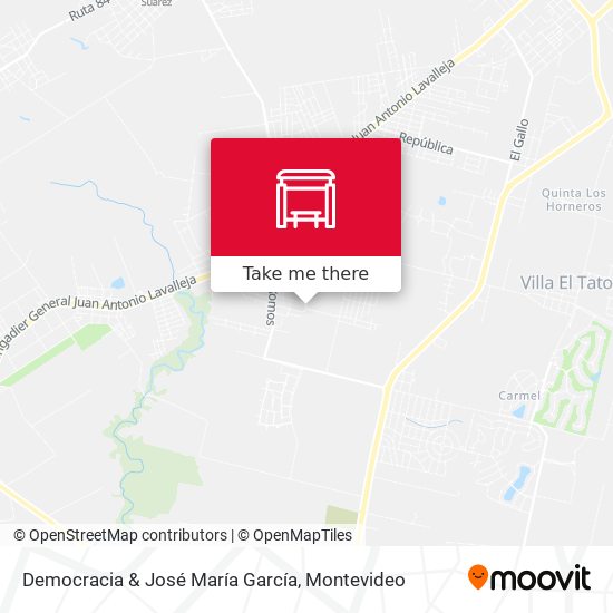 Mapa de Democracia & José María García