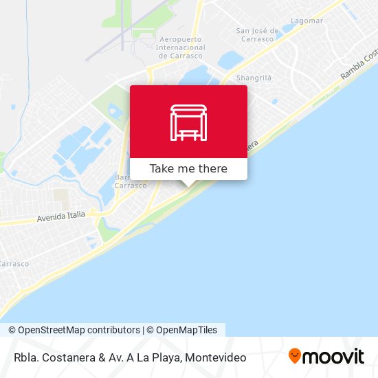 Rbla. Costanera & Av. A La Playa map