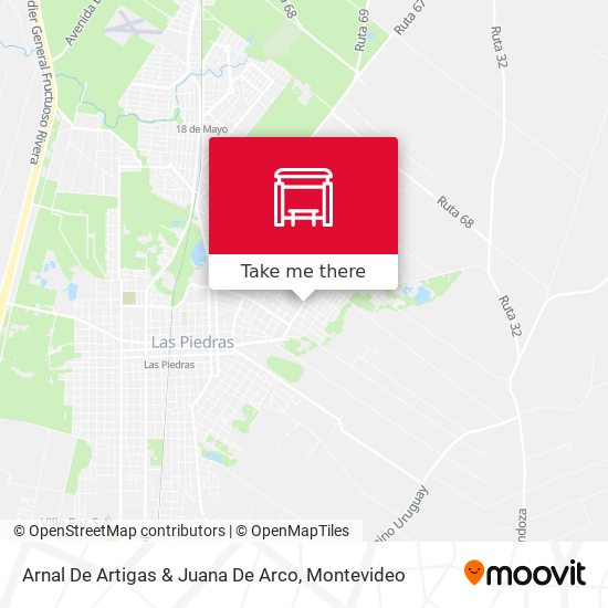 Mapa de Arnal De Artigas & Juana De Arco