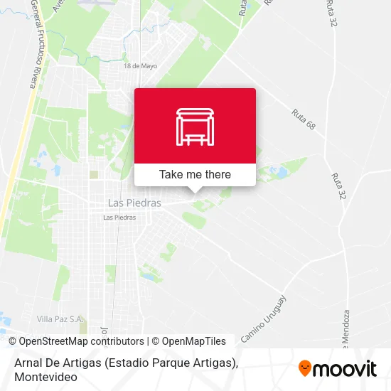 Arnal De Artigas (Estadio Parque Artigas) map