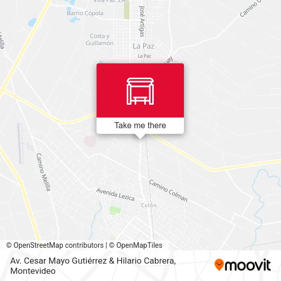 Mapa de Av. Cesar Mayo Gutiérrez & Hilario Cabrera
