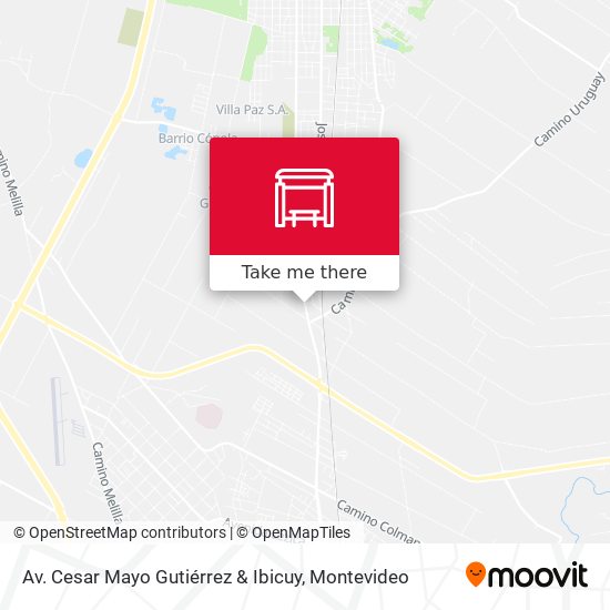 Av. Cesar Mayo Gutiérrez & Ibicuy map