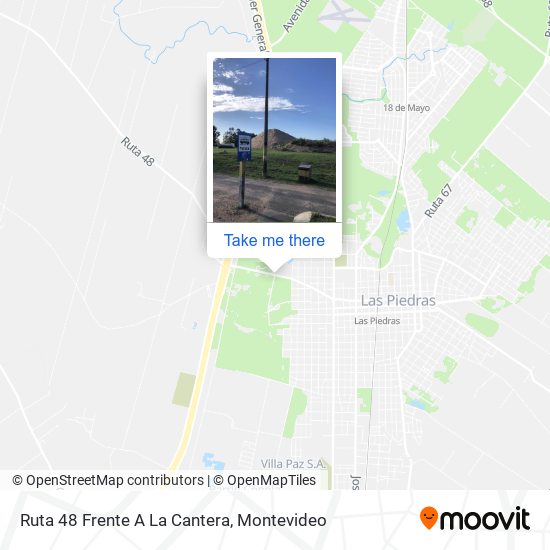 Ruta 48 Frente A La Cantera map