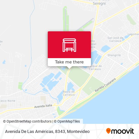 Mapa de Avenida De Las Américas, 8343