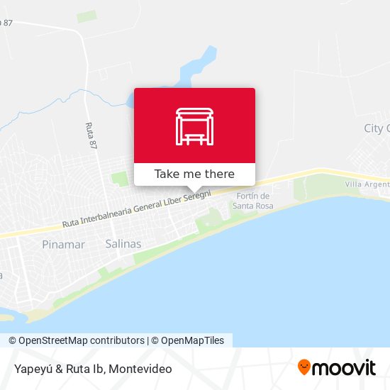 Yapeyú & Ruta Ib map