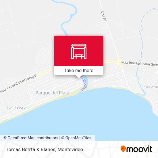 Mapa de Tomas Berrta & Blanes