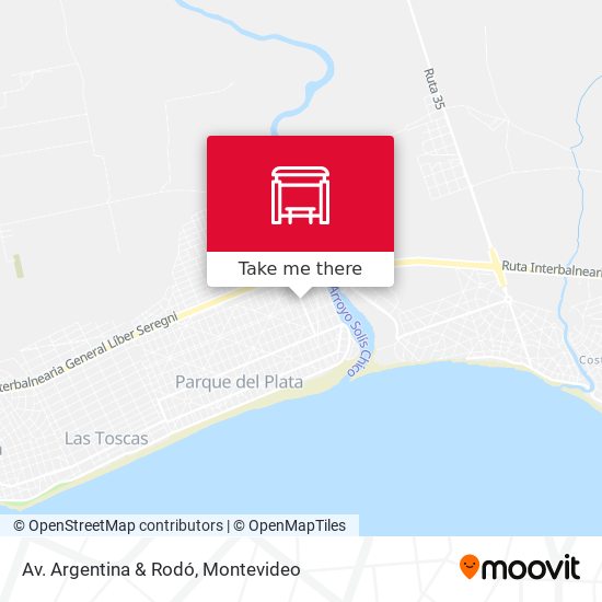 Av. Argentina & Rodó map