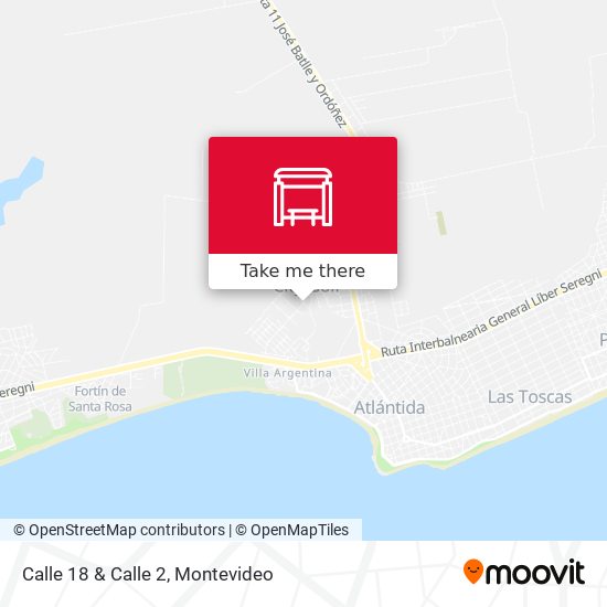 Calle 18 & Calle 2 map