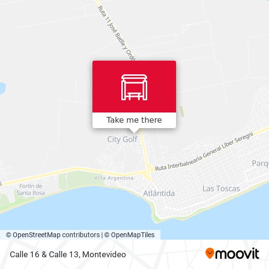 Calle 16 & Calle 13 map