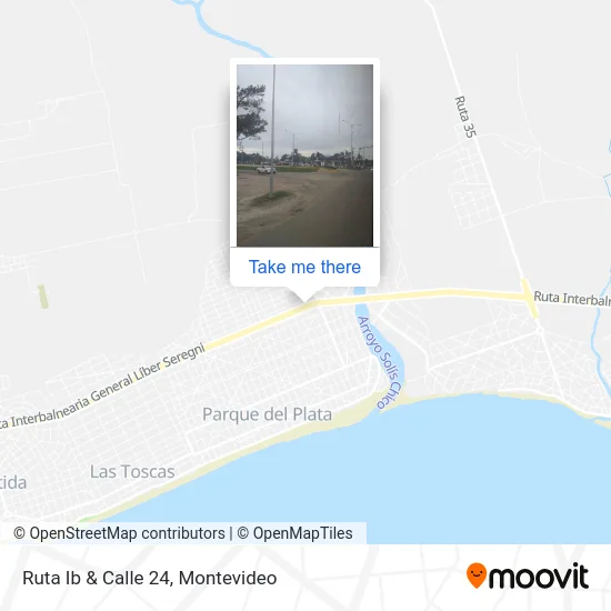 Ruta Ib & Calle 24 map