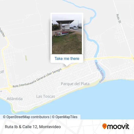 Ruta Ib & Calle 12 map