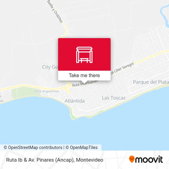 Ruta Ib & Av. Pinares (Ancap) map