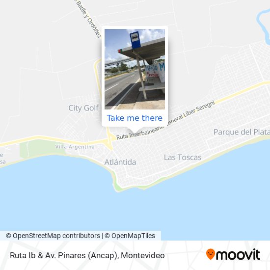 Ruta Ib & Av. Pinares (Ancap) map