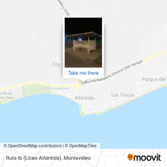 Ruta Ib (Liceo Atlántida) map