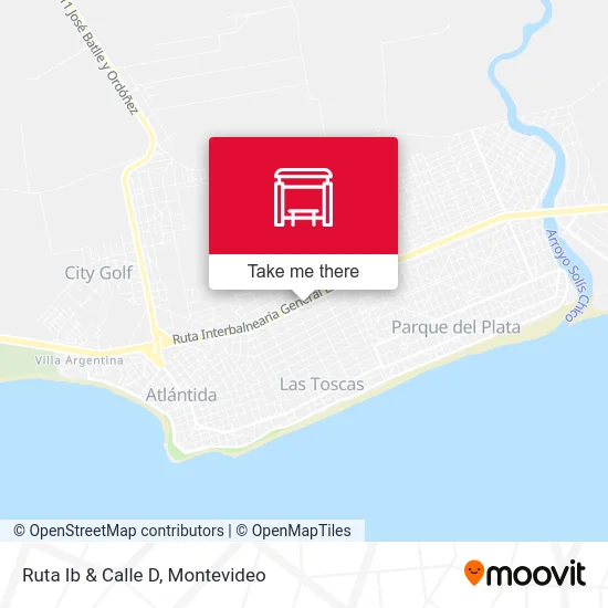 Ruta Ib & Calle D map